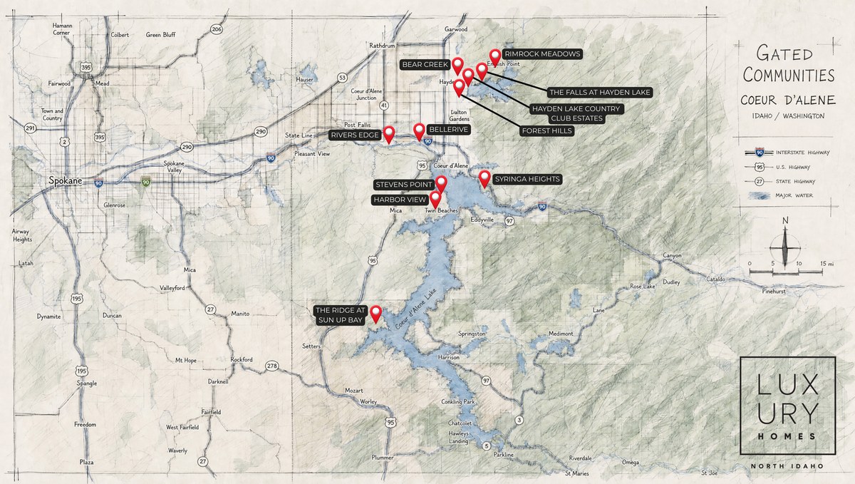 Inside North Idaho's Gated Communities cover